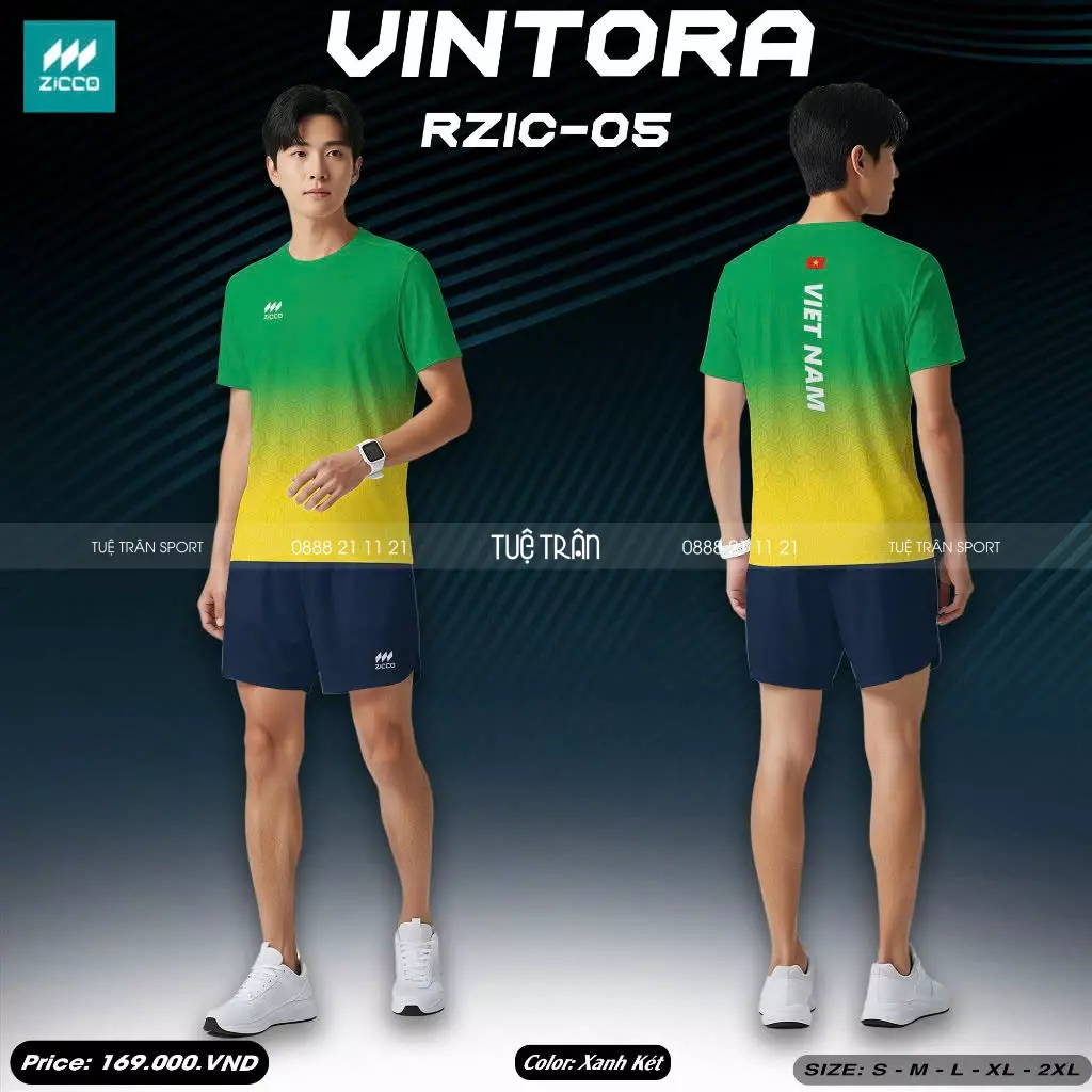 Áo chạy bộ Nam - Zicco Vintora