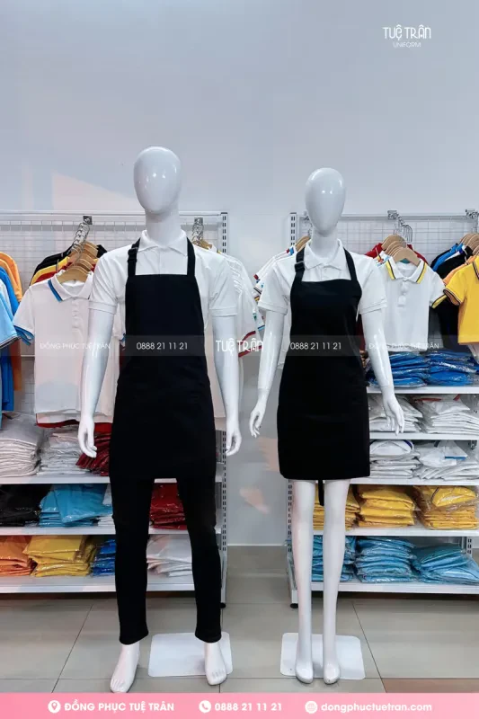 Tạp dề yếm đặt may