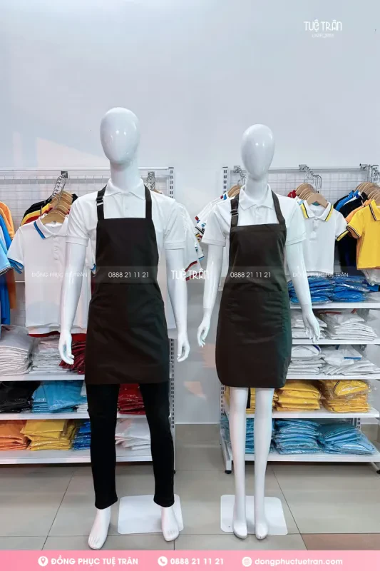 Tạp dề yếm đặt may