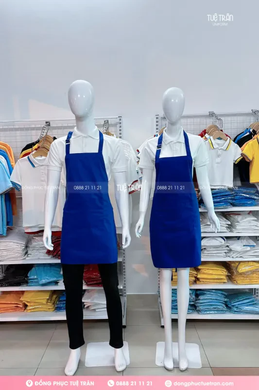 Tạp dề yếm đặt may