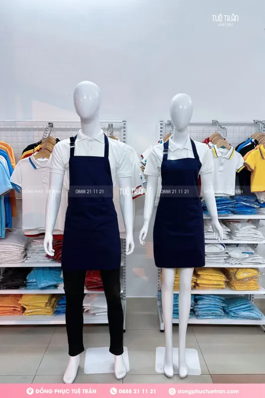Tạp dề yếm đặt may