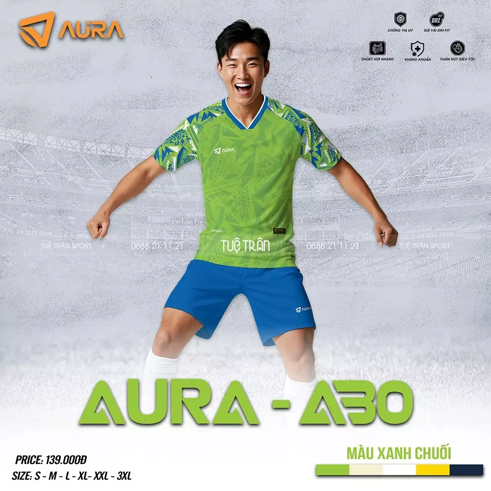 Quần áo bóng đá Aura A30